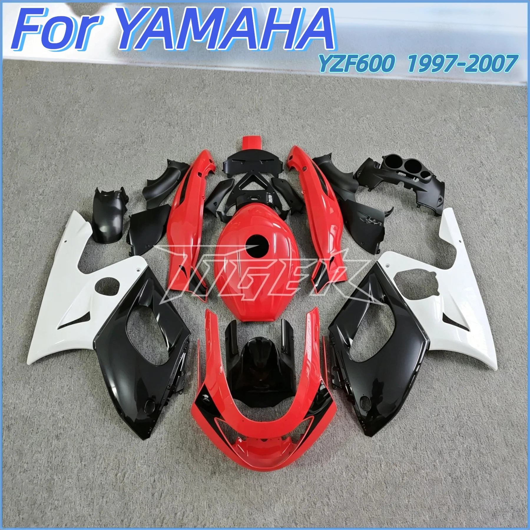 Motorcycle Fairing Kit Suitable For Yamaha YZF600 1997 1998 1999 2000 2001 2002 2003 2004 2005 2006 2007 Fairing Red White
Motorcycle Fairing Kit Suitable For Yamaha YZF600 1997 1998 1999 2000 2001 2002 2003 2004 2005 2006 2007 Fairing Red White
