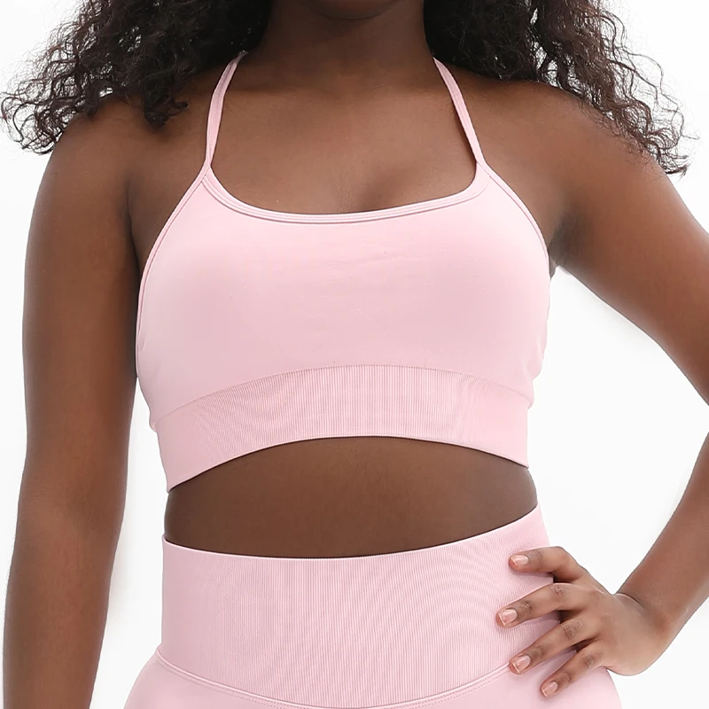 Sports Bra Seamless Cross Back Underwear Sexy Thin Shoulder Strap Camisole Vest Bra Running Fitness Exercise Women Fitness Top
Sports Bra Seamless Cross Back Underwear Sexy Thin Shoulder Strap Camisole Vest Bra Running Fitness Exercise Women Fitness Top