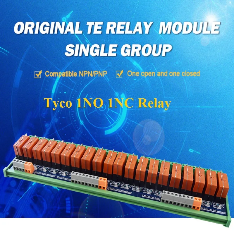 Huaqingjun 20-Channel Taike Relay Module 1NO 1NC 12A 250VAC 24VDC SPDT Relays for CNC Machine
Huaqingjun 20-Channel Taike Relay Module 1NO 1NC 12A 250VAC 24VDC SPDT Relays for CNC Machine