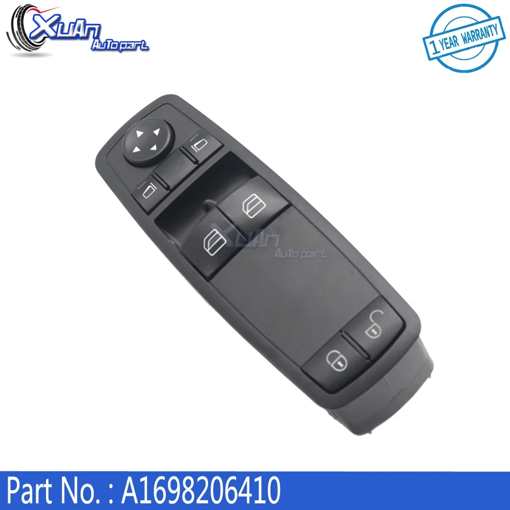 Power Window Master Control Lifter Switch A1698206410 For Mercedes-Benz W169 W245 A170 A200 A B W245 ML W164 R W251 GL X164
Power Window Master Control Lifter Switch A1698206410 For Mercedes-Benz W169 W245 A170 A200 A B W245 ML W164 R W251 GL X164
