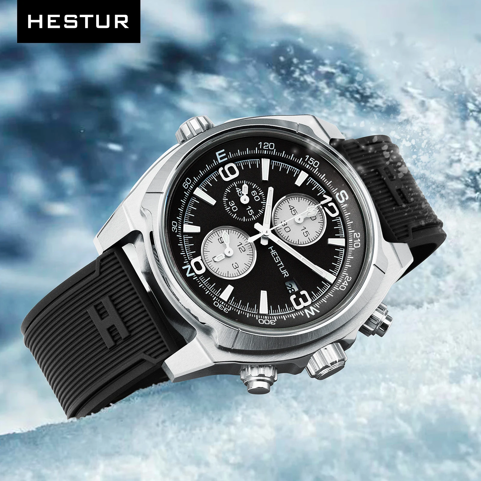 Hestur Titanium Field Wrist Watch For Men, Military Tactical Quartz Watches Solar Automatic Waterproof Luminous Sapphire Date
Hestur Titanium Field Wrist Watch For Men, Military Tactical Quartz Watches Solar Automatic Waterproof Luminous Sapphire Date