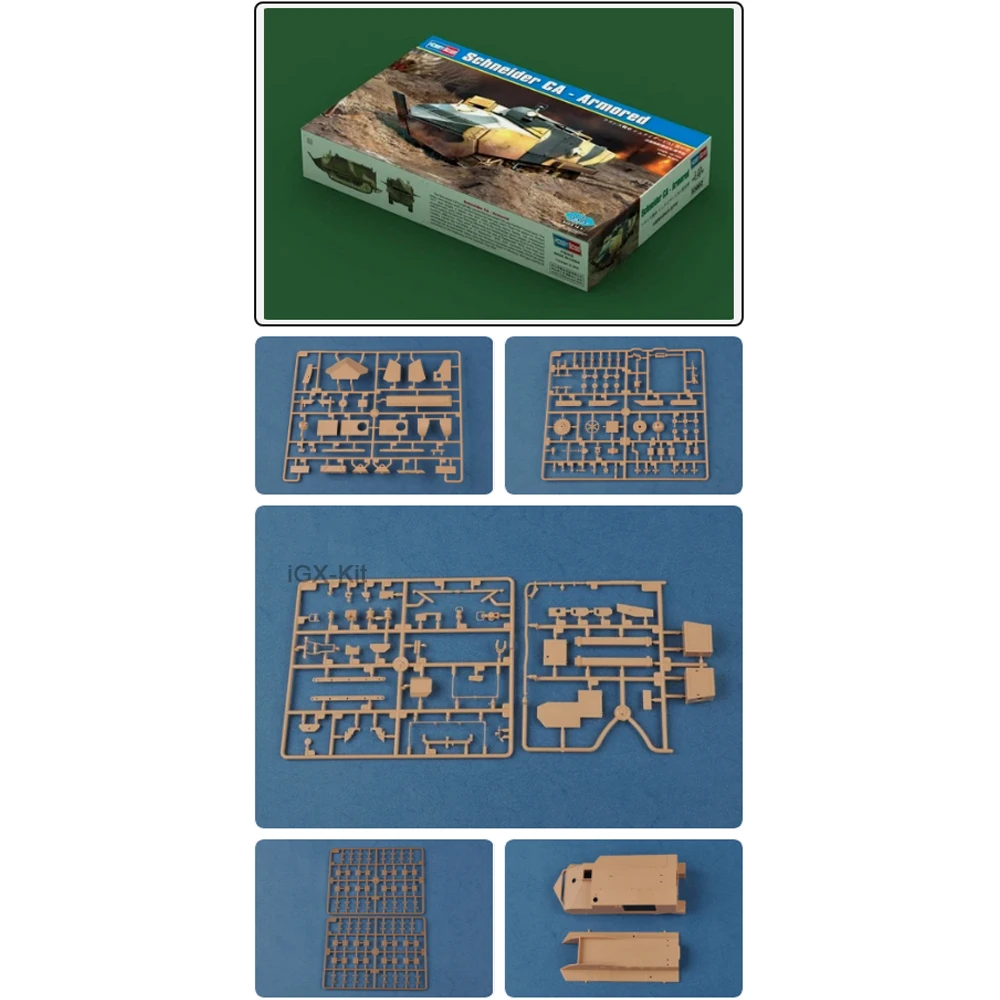 Hobbyboss 83862 1/35 Scale French CA Heavy Tank Armored Type Vehicle Plastic Model Building Kit Hobby Craft Assembly
Hobbyboss 83862 1/35 Scale French CA Heavy Tank Armored Type Vehicle Plastic Model Building Kit Hobby Craft Assembly