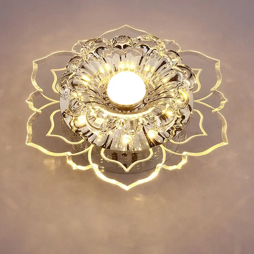 Modern Crystal Aisle LED Ceiling Light Corridor Lights Flower Shape Surface Mounted Light for Balcony Porch Corridor Living Room
Modern Crystal Aisle LED Ceiling Light Corridor Lights Flower Shape Surface Mounted Light for Balcony Porch Corridor Living Room