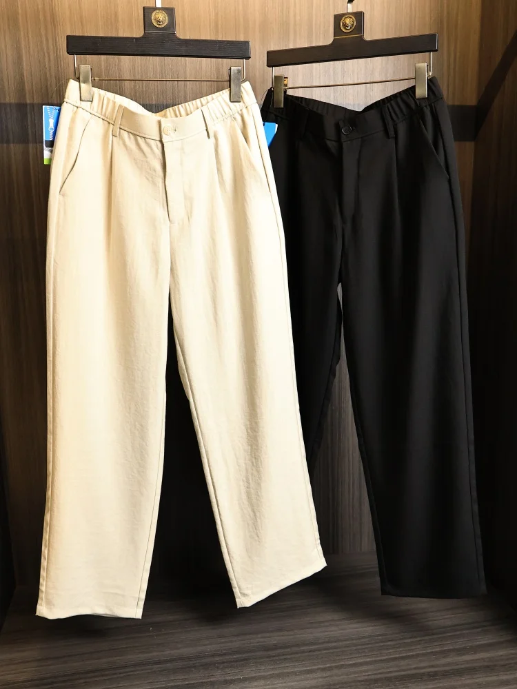 Men's Summer Comfortable Cool Feeling Breathable Straight Leg Casual Pants Anti-Wrinkle Linen Fiber Skin-Friendly Fashion Urb...
Men's Summer Comfortable Cool Feeling Breathable Straight Leg Casual Pants Anti-Wrinkle Linen Fiber Skin-Friendly Fashion Urb...