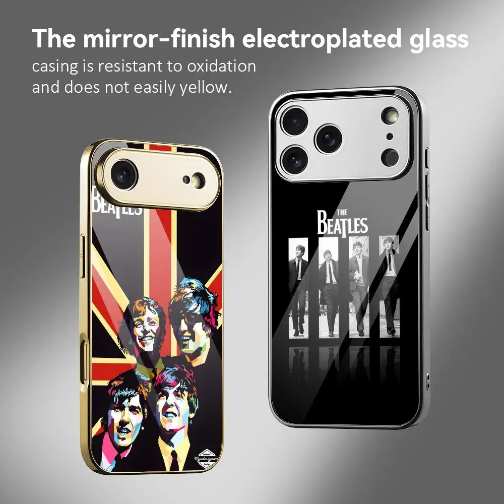Band The B-Beatles Phone Case For iPhone 17 16 15 14 13 12 Pro Max Plus Electroplated Metal Bumper Case Tempered Glass Back
Band The B-Beatles Phone Case For iPhone 17 16 15 14 13 12 Pro Max Plus Electroplated Metal Bumper Case Tempered Glass Back