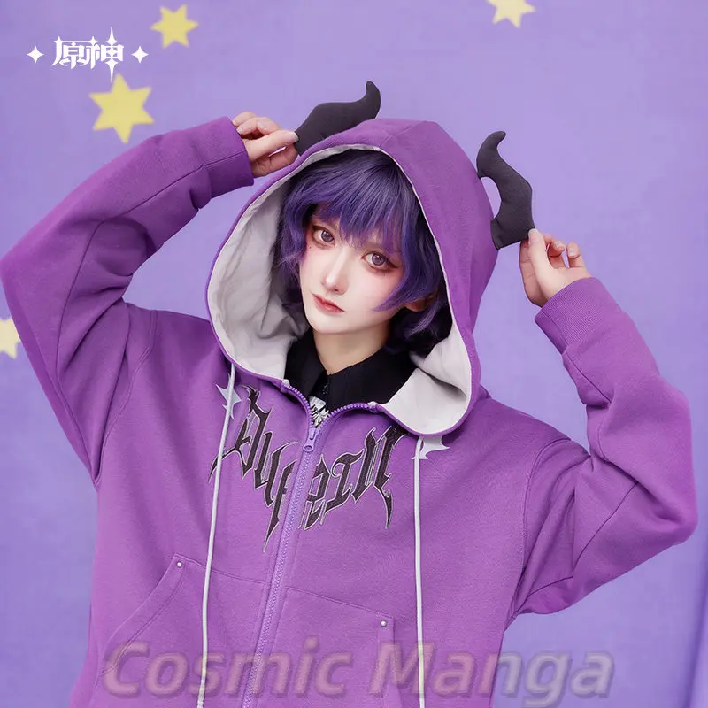 Genuine MiHoYo Game Genshin Impact Durin Theme Impression Series Long Sleeved Hooded Jacket Coat Clothing Cosplay Halloween Gift
Genuine MiHoYo Game Genshin Impact Durin Theme Impression Series Long Sleeved Hooded Jacket Coat Clothing Cosplay Halloween Gift