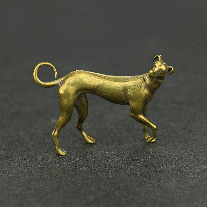 Solid Brass Loyal Dog Desk Ornaments Vintage Copper Animal Miniatures Figurines Decorations Home Decor Crafts
Solid Brass Loyal Dog Desk Ornaments Vintage Copper Animal Miniatures Figurines Decorations Home Decor Crafts