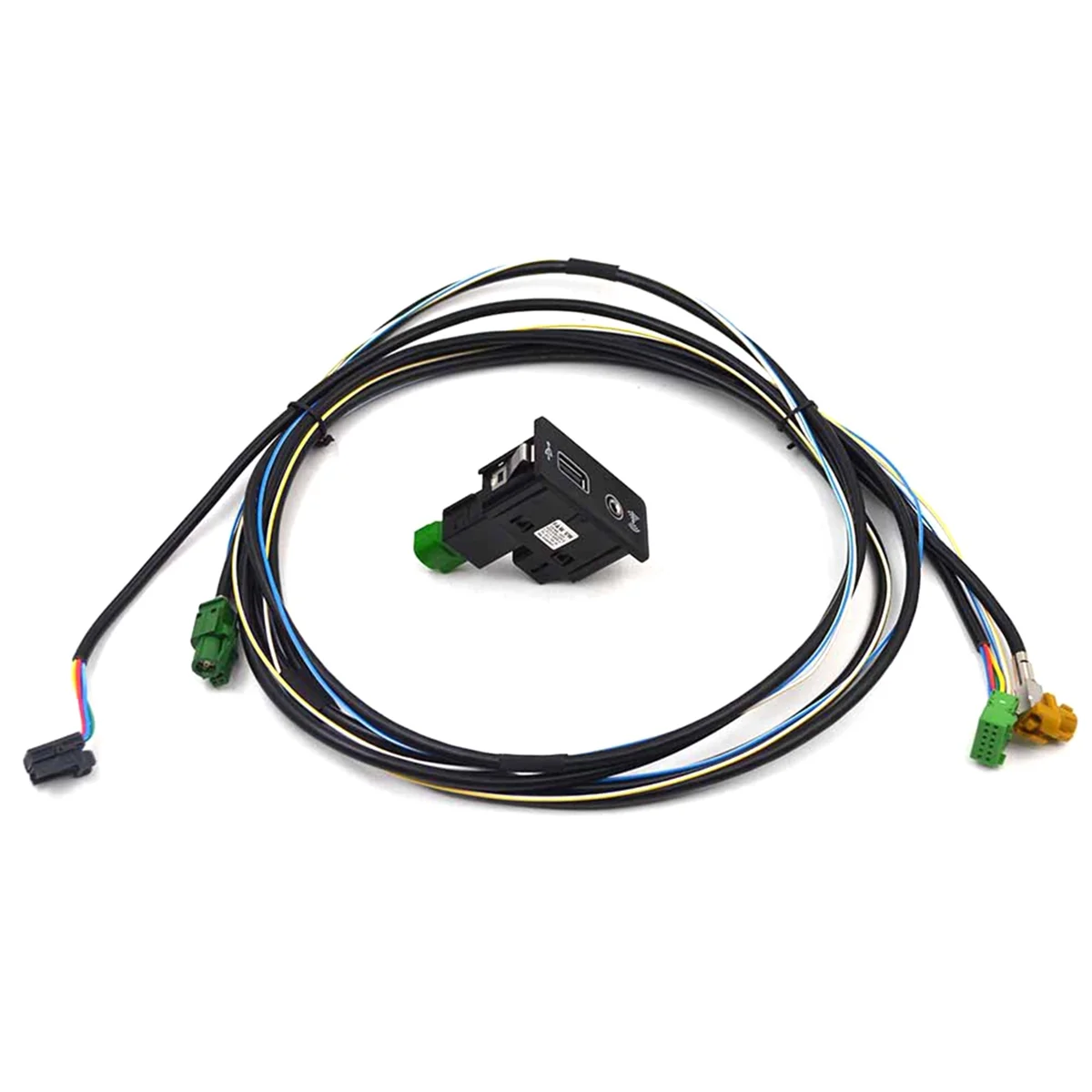 Car Carplay AUX USB Socket+Harness Auto USB Adapter for VW Golf 7 MK7 3GD035222E 5G0 035 222 F
Car Carplay AUX USB Socket+Harness Auto USB Adapter for VW Golf 7 MK7 3GD035222E 5G0 035 222 F