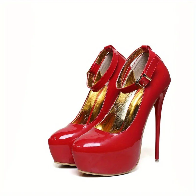 16CM Women's Shoes Fashion Classic Ultra High Heeled Sandals for Woman Exquisite Model Casual Shoes Designer Shoes Zapatos Mujer
16CM Women's Shoes Fashion Classic Ultra High Heeled Sandals for Woman Exquisite Model Casual Shoes Designer Shoes Zapatos Mujer