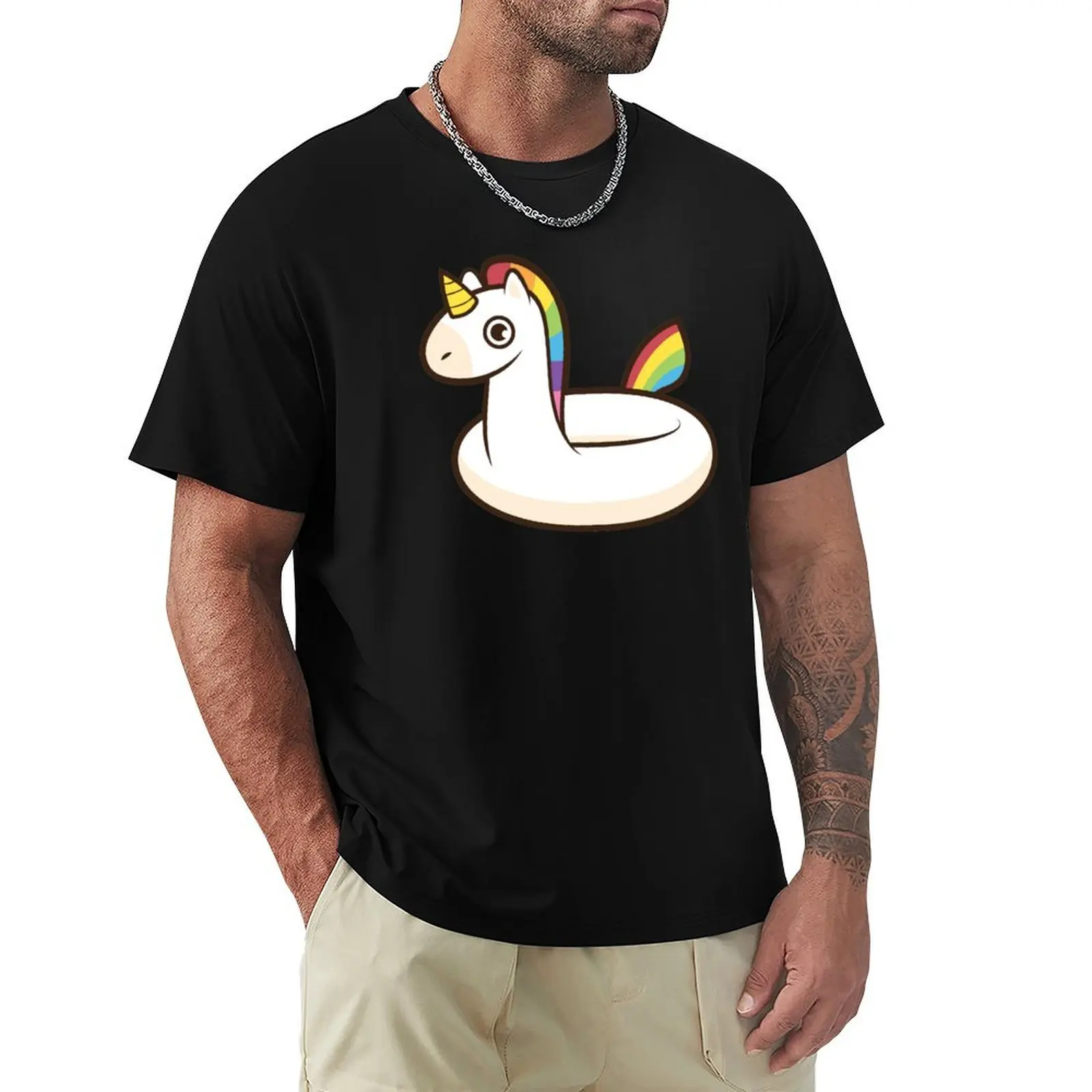 Unicorn Float T-Shirt Basic Simple Casual Short Sleeve Tee
Unicorn Float T-Shirt Basic Simple Casual Short Sleeve Tee