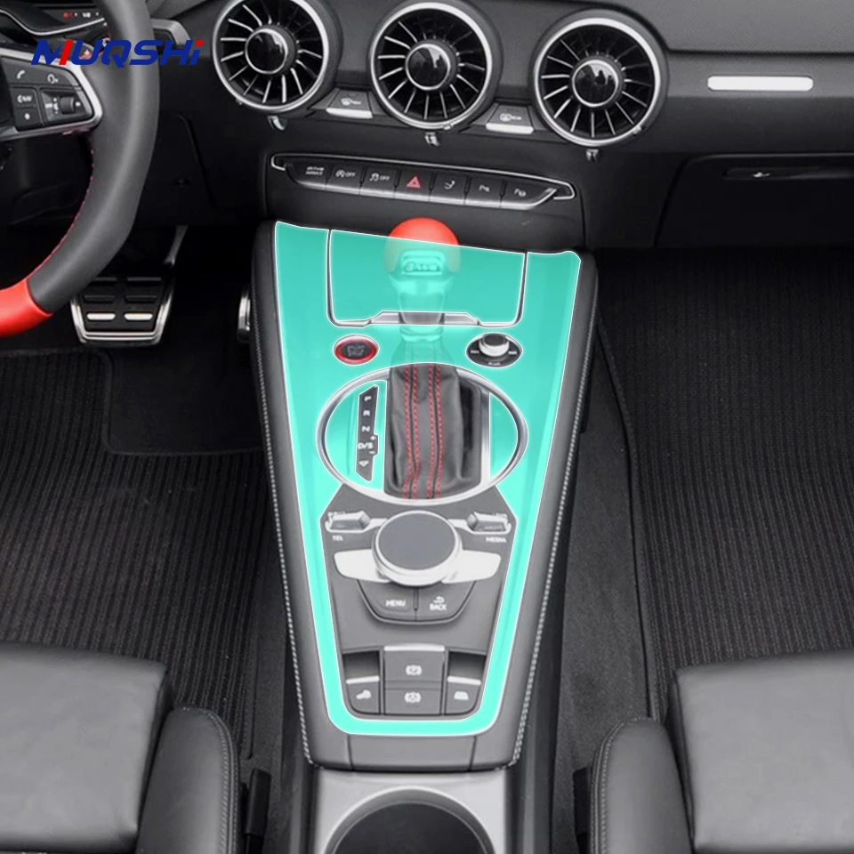 Car Interior Paint protection Film For Audi TT TTS 2015-2023 TPU Transparent Anti-Scratch Sticker Gear Panel Decorative Film
Car Interior Paint protection Film For Audi TT TTS 2015-2023 TPU Transparent Anti-Scratch Sticker Gear Panel Decorative Film