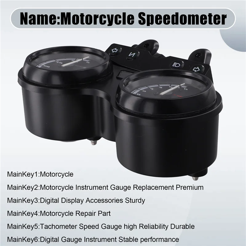 A30P-Motorcycle Digital Gauge Instrument Digital Display Speedometer For Yamaha Ybr 125
A30P-Motorcycle Digital Gauge Instrument Digital Display Speedometer For Yamaha Ybr 125