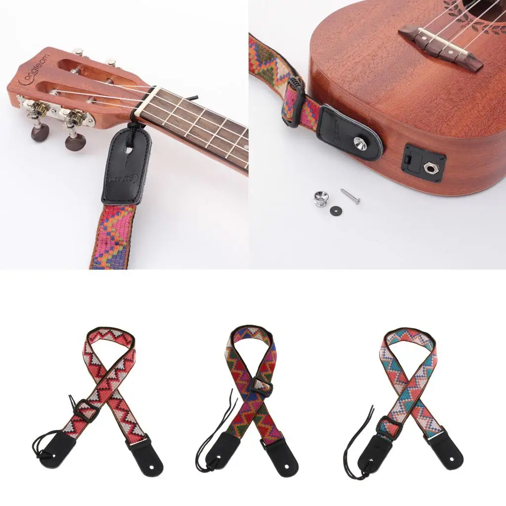 Adjustable Ukulele Perform Strap Durable Nylon Guitar Strap Belt for 4 String Hawaiian Guitar Accessories
Adjustable Ukulele Perform Strap Durable Nylon Guitar Strap Belt for 4 String Hawaiian Guitar Accessories
