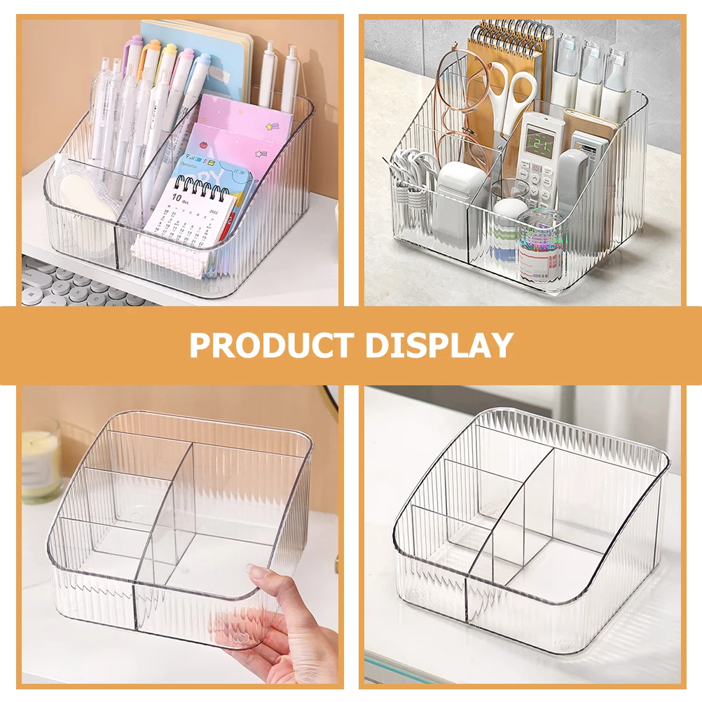Care Storage Box 5-Grid Acrylic Makeup Organizer Brush Holder Vanity Desk Skincare Drawer Display Case
Care Storage Box 5-Grid Acrylic Makeup Organizer Brush Holder Vanity Desk Skincare Drawer Display Case