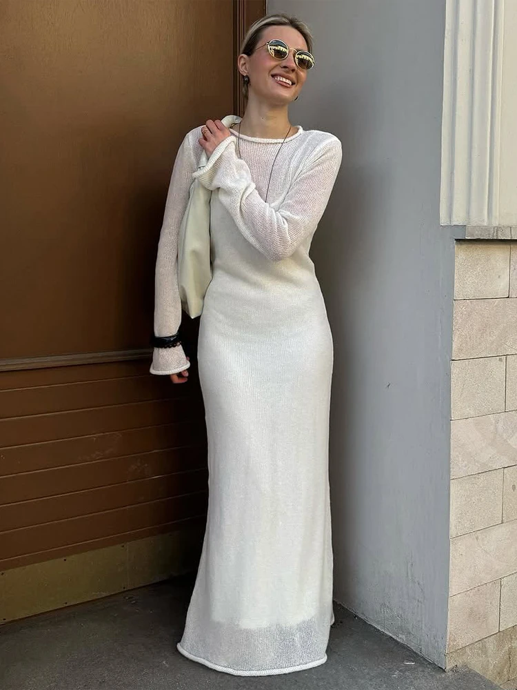 Casual Knitted Mesh Shirt Hollow-out Long Dresses Wome Casual Full Sleeve Shirts Loose Dresses 2-pieces Set Lady Summer Outfit
Casual Knitted Mesh Shirt Hollow-out Long Dresses Wome Casual Full Sleeve Shirts Loose Dresses 2-pieces Set Lady Summer Outfit