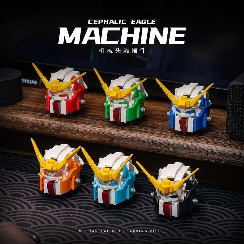 Строительные блоки MOC, модели механической резьбы по голове, игрушки для сборки головоломок для мальчиков, коллекция детских подарочных украшений
Строительные блоки MOC, модели механической резьбы по голове, игрушки для сборки головоломок для мальчиков, коллекция детских подарочных украшений