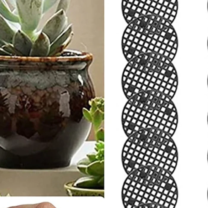 50Pcs Bottom Grid Mat Multi-function Flowerpot Mesh Pad Hole Bonsai Basin Bottom Breathable Gasket Gardening Accessories
50Pcs Bottom Grid Mat Multi-function Flowerpot Mesh Pad Hole Bonsai Basin Bottom Breathable Gasket Gardening Accessories