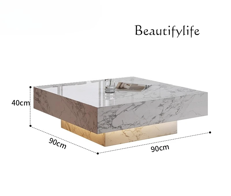 Italian minimalist small apartment square coffee table high-end living room suspension new creative square coffee table
Italian minimalist small apartment square coffee table high-end living room suspension new creative square coffee table