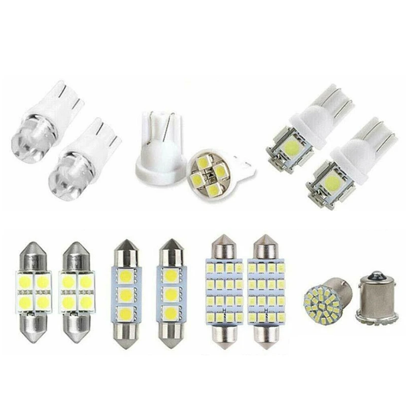 A23M-14 Assorted LED Car Interior Inside Light Dome Trunk Map License Plate Lamp Bulb
A23M-14 Assorted LED Car Interior Inside Light Dome Trunk Map License Plate Lamp Bulb