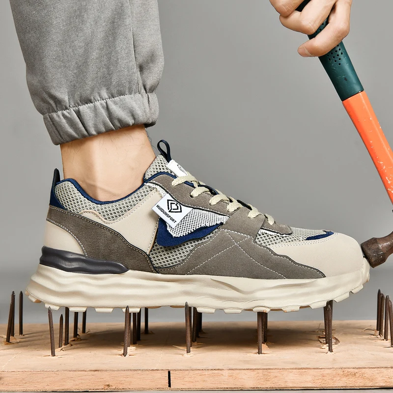 Safety Shoe Men Work Shoes Lightweight Comfortable Safety Sneakers with Steel Toe Caps Breathable Non-Slip male Work Sneakers
Safety Shoe Men Work Shoes Lightweight Comfortable Safety Sneakers with Steel Toe Caps Breathable Non-Slip male Work Sneakers