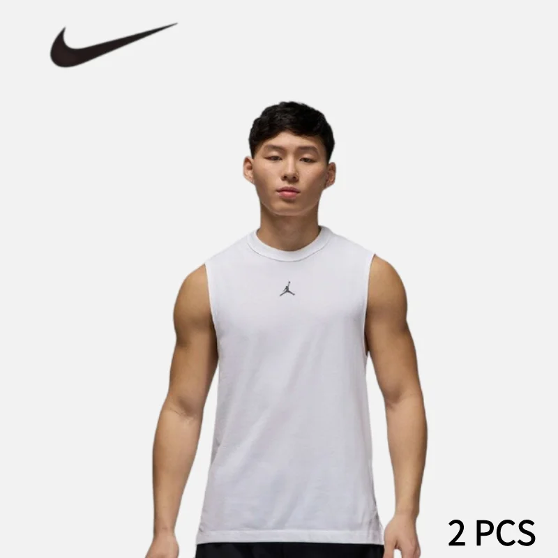 Nike DRI-FIT Men's Quick-Dry Sleeveless Sports Top - Summer Running VestF 2 PCS FN5857-100+FN5857-100
Nike DRI-FIT Men's Quick-Dry Sleeveless Sports Top - Summer Running VestF 2 PCS FN5857-100+FN5857-100