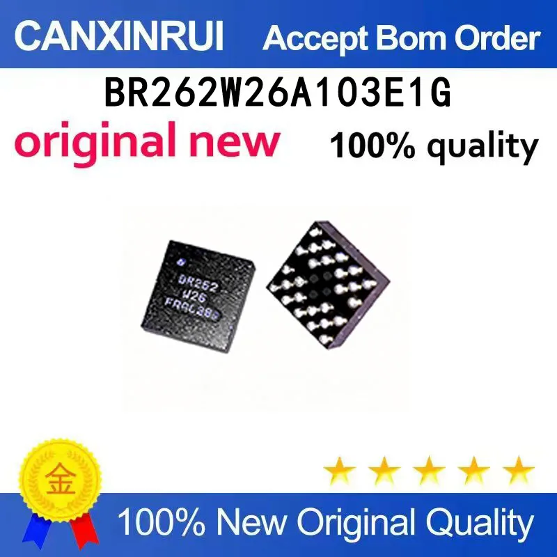 (5-100 pieces)Brand new BR262W26A103E1G BR262W26A BGA spot chip IC
(5-100 pieces)Brand new BR262W26A103E1G BR262W26A BGA spot chip IC