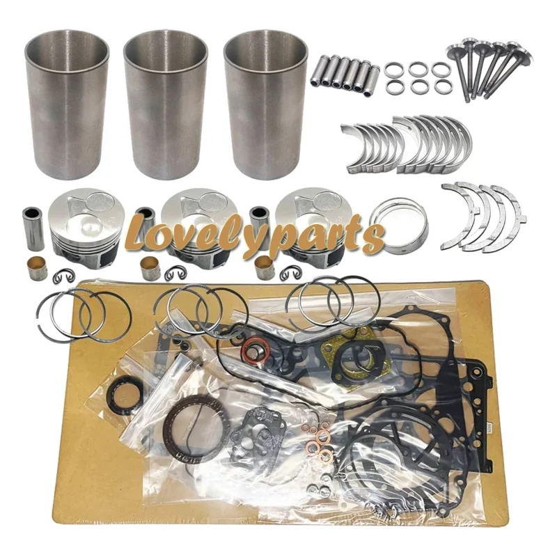Overhaul Rebuild Kit Piston Assembly +0.5mm for Kubota Engine D902
Overhaul Rebuild Kit Piston Assembly +0.5mm for Kubota Engine D902