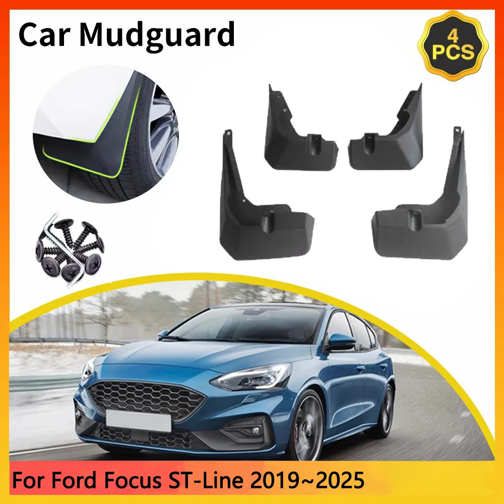 Для Ford Focus ST-Line 2019 ~ 2025 C519 SA ST MK4 автомобильные брызговики брызговики брызговики крылья автоаксессуары
Для Ford Focus ST-Line 2019 ~ 2025 C519 SA ST MK4 автомобильные брызговики брызговики брызговики крылья автоаксессуары