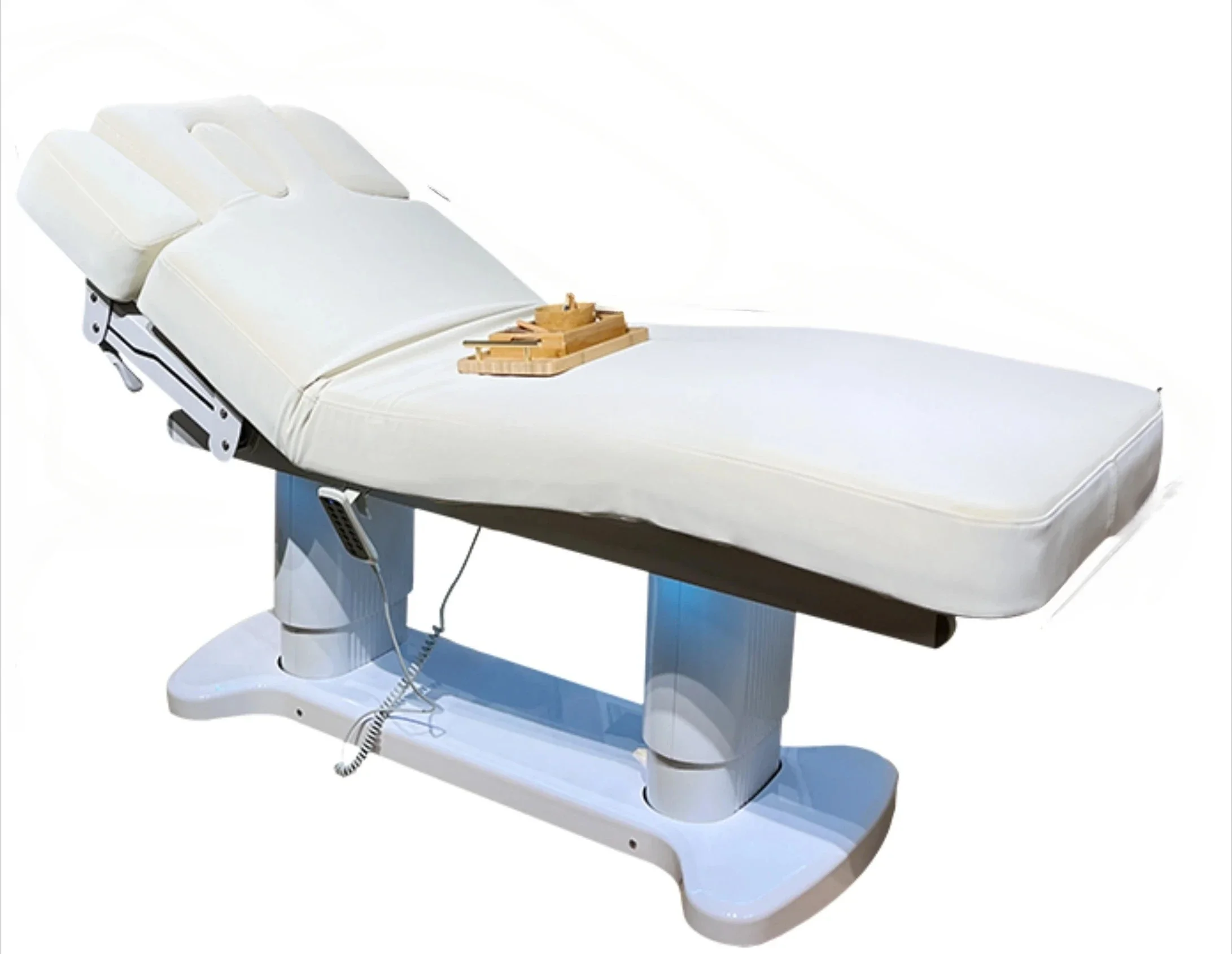 Electric beauty salon special technology lifting heating constant temperature latex massage therapy massage bed massage table
Electric beauty salon special technology lifting heating constant temperature latex massage therapy massage bed massage table