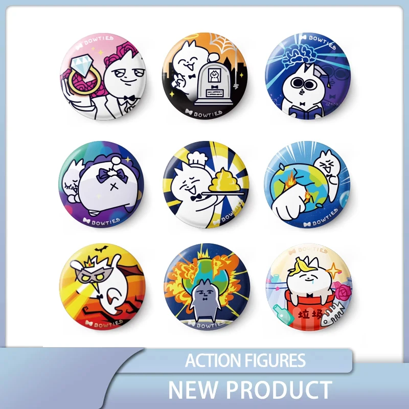 Cat Modeling Series Blind Box Badge Originality Trendy Play Kawaii Holiday Gifts Action Figure Model Toys
Cat Modeling Series Blind Box Badge Originality Trendy Play Kawaii Holiday Gifts Action Figure Model Toys
