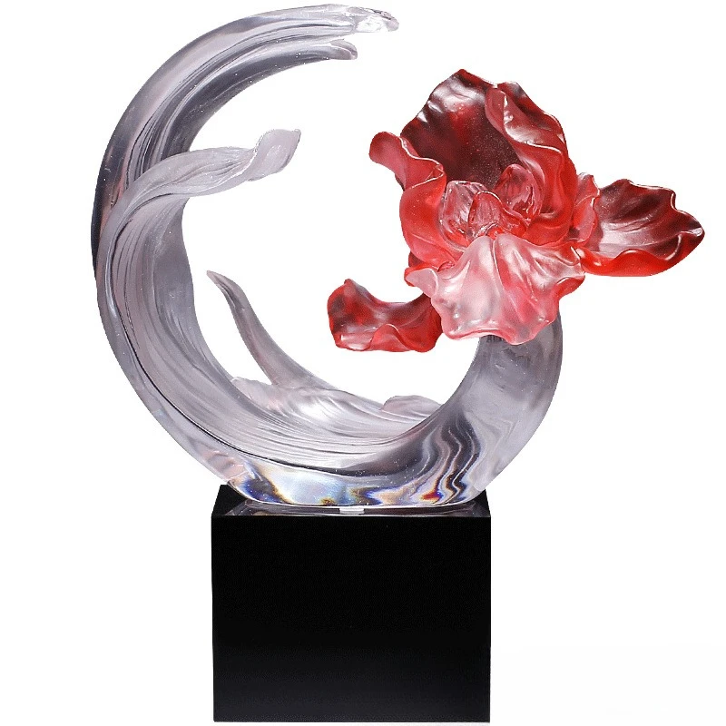 Glazed art ornaments High-end handicrafts Office decorations
Glazed art ornaments High-end handicrafts Office decorations