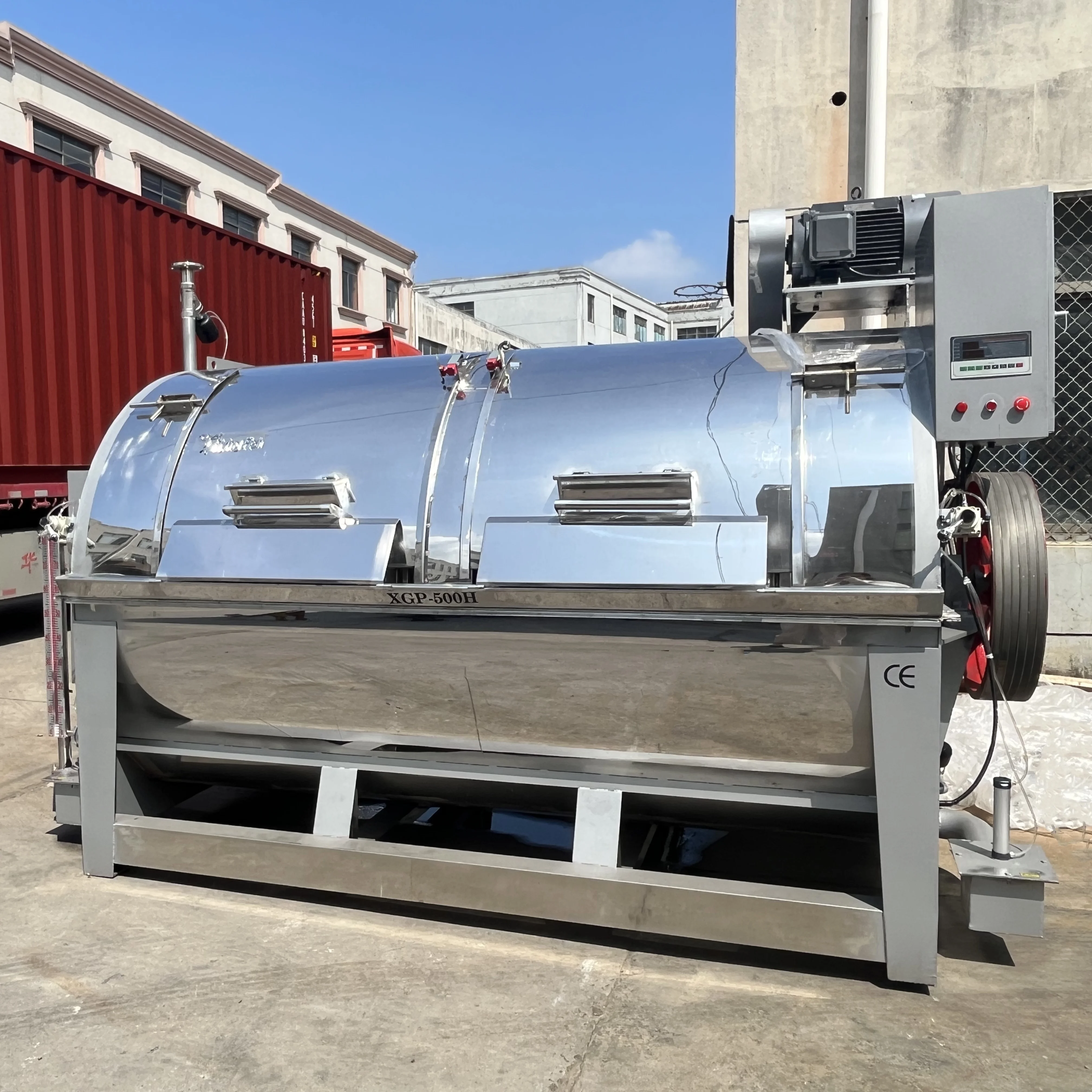 Heavy Duty 500kg Industrial Jeans Stone Washing Machine Dyeing Machine For Clothing Factory Laundry Use
Heavy Duty 500kg Industrial Jeans Stone Washing Machine Dyeing Machine For Clothing Factory Laundry Use