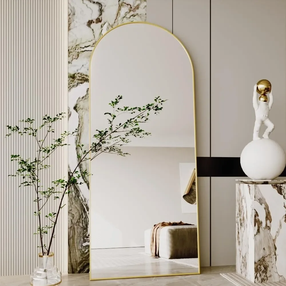 Full Body Mirror,Nanometre Stand Up Mirror,65"x24"Gold Full Length Mirror,Arched Full Length Mirror,espejos para dormitorio
Full Body Mirror,Nanometre Stand Up Mirror,65"x24"Gold Full Length Mirror,Arched Full Length Mirror,espejos para dormitorio