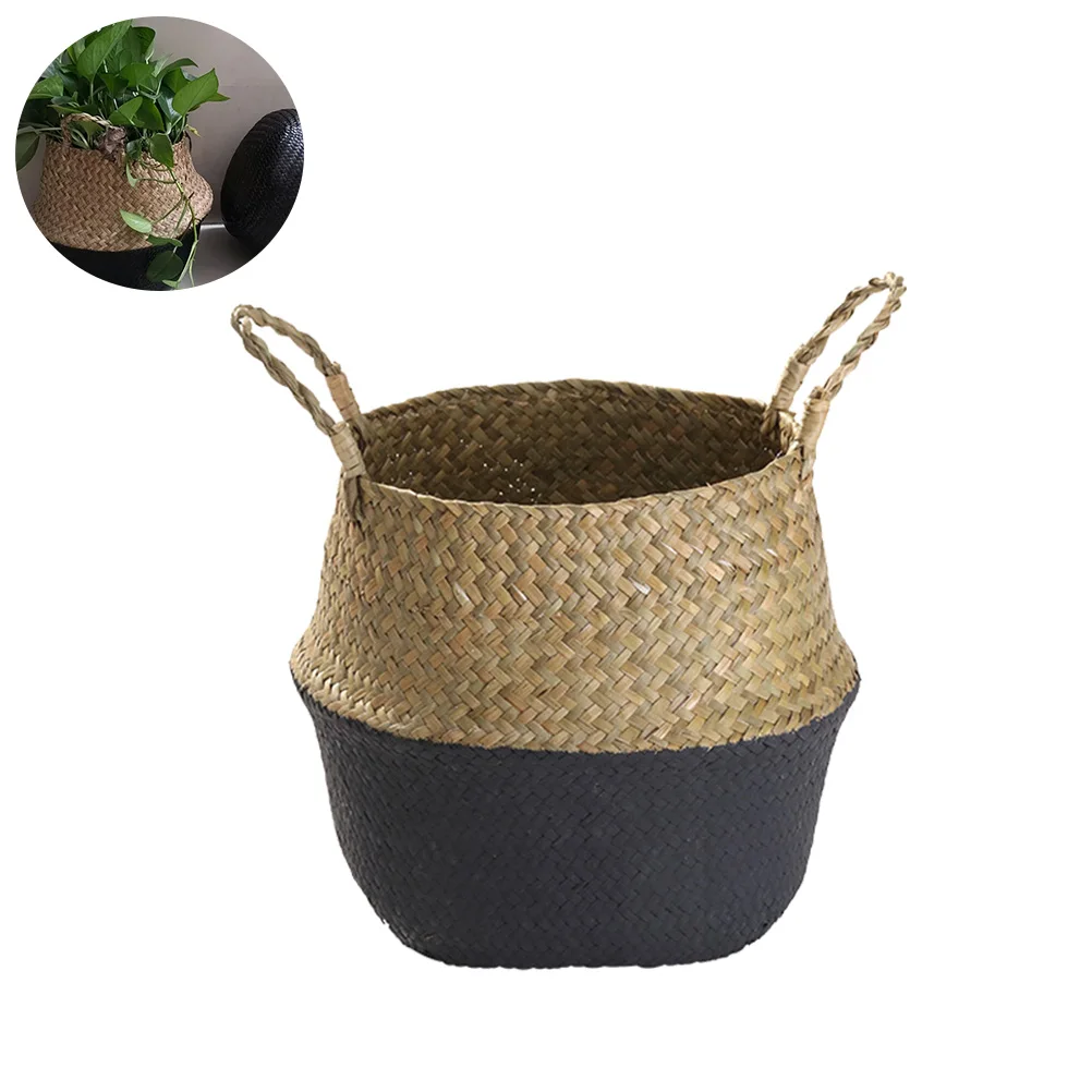 Seagrass Flower Basket Woven Plant Holder Material Durable Home Decor Indoor Plants Bamboo Pots Seaweed Household
Seagrass Flower Basket Woven Plant Holder Material Durable Home Decor Indoor Plants Bamboo Pots Seaweed Household