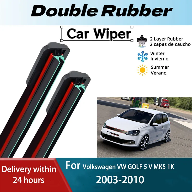 LH Front Rear Wiper Blades For Volkswagen VW GOLF 5 V MK5 1K 2003-2010 Rabbit R32 GTI Variant Plus GT Windshield Accessories
LH Front Rear Wiper Blades For Volkswagen VW GOLF 5 V MK5 1K 2003-2010 Rabbit R32 GTI Variant Plus GT Windshield Accessories