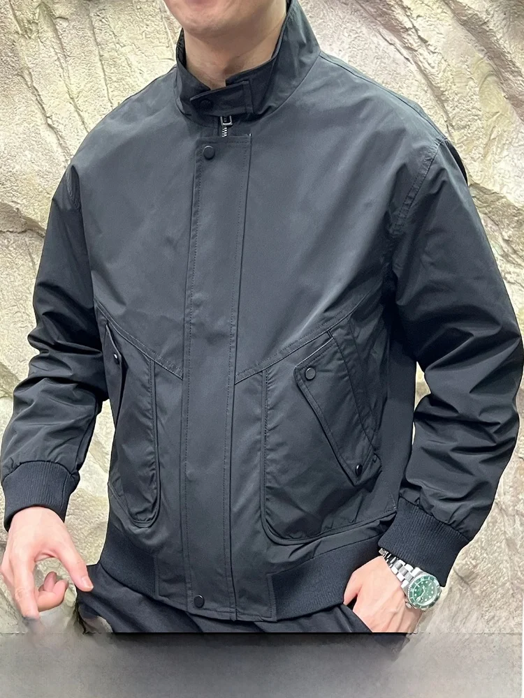 Мужская свободная одежда с воротником-стойкой Jaet High Densi, рабочая одежда, уличная ветрозащитная водоотталкивающая стойка, подходит для Long Sve Zi...
Мужская свободная одежда с воротником-стойкой Jaet High Densi, рабочая одежда, уличная ветрозащитная водоотталкивающая стойка, подходит для Long Sve Zi...