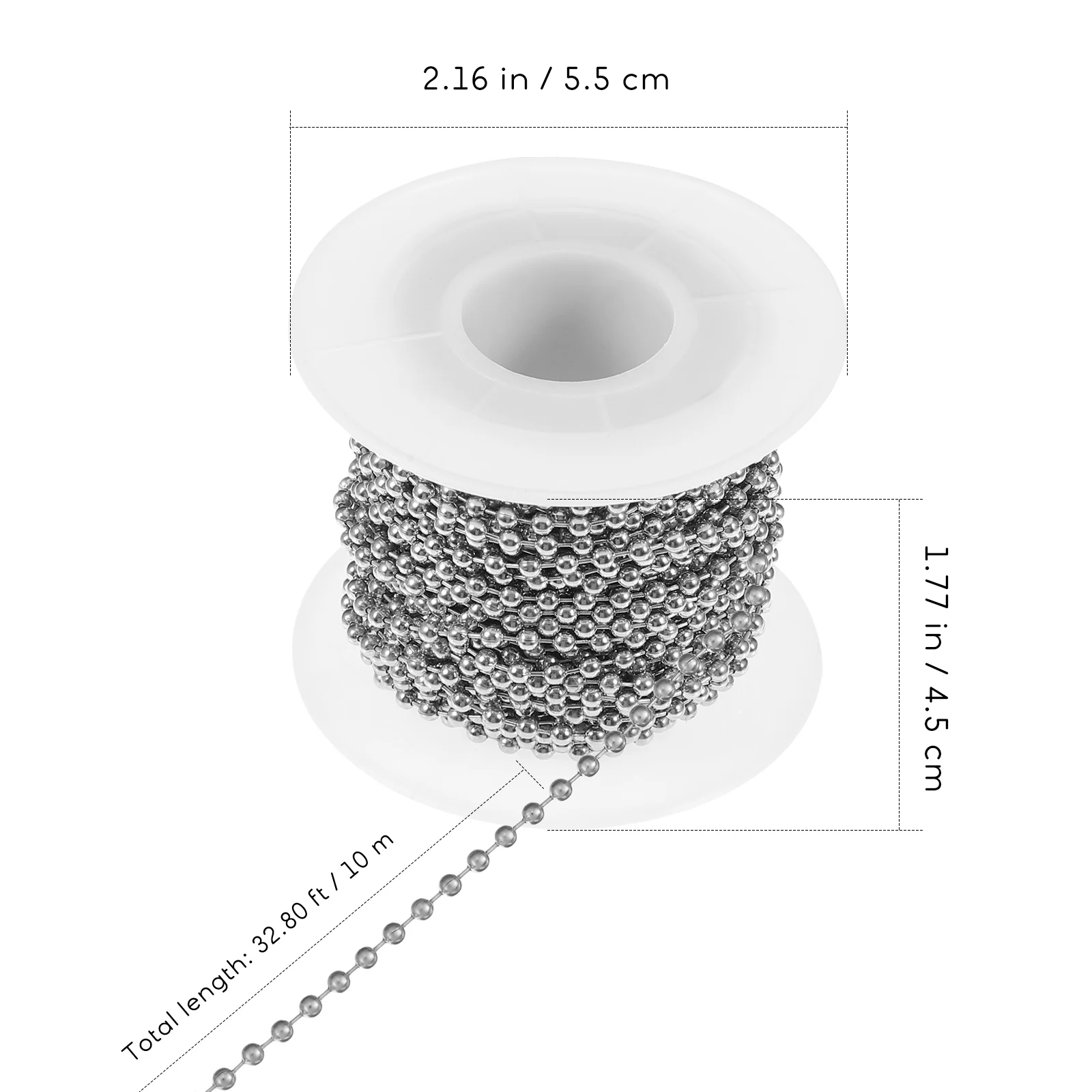 2.4mm Chain Jewelry Making Supplies DIY Diy Bead String Accessory Bracelet Material Necklace Repair Metal Color Chains
2.4mm Chain Jewelry Making Supplies DIY Diy Bead String Accessory Bracelet Material Necklace Repair Metal Color Chains
