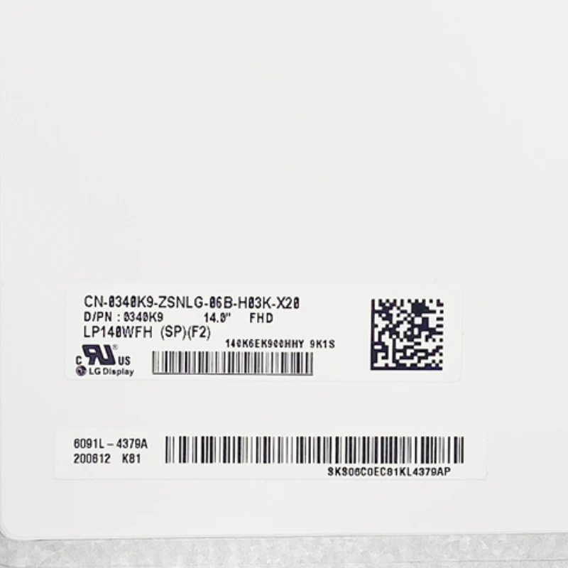 LP140WFH SPF2 Светодиодный ЖК-экран Матричная панель 1920x1080 14,0 дюймов EDP 30 контактов 
LP140WFH SPF2 Светодиодный ЖК-экран Матричная панель 1920x1080 14,0 дюймов EDP 30 контактов