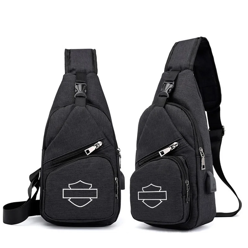 1PC Black Fashion Multifunctional USB Charging Zipper Chest Bag Crossbody Commuting Bag Waist Pack For Harley Davidson Glide 883
1PC Black Fashion Multifunctional USB Charging Zipper Chest Bag Crossbody Commuting Bag Waist Pack For Harley Davidson Glide 883