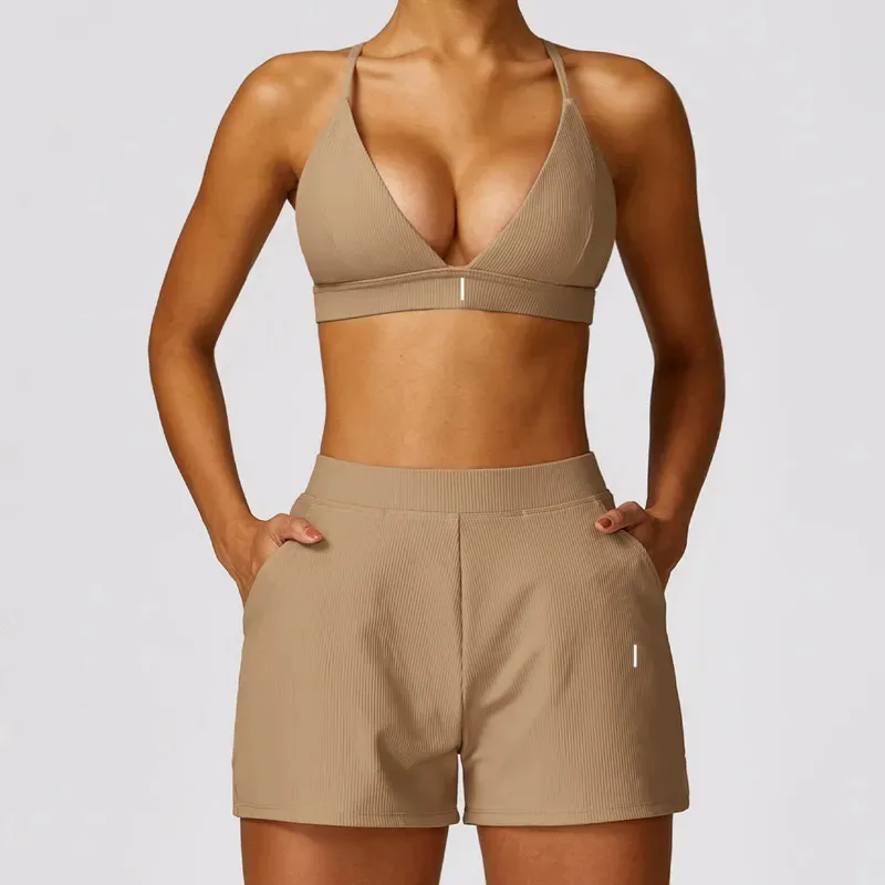 Yoga A8526 Womens Set Shorts Sports lingerie Two Piece Set Pants bralette Fitness Lo Gym With Poets Leggings
Yoga A8526 Womens Set Shorts Sports lingerie Two Piece Set Pants bralette Fitness Lo Gym With Poets Leggings