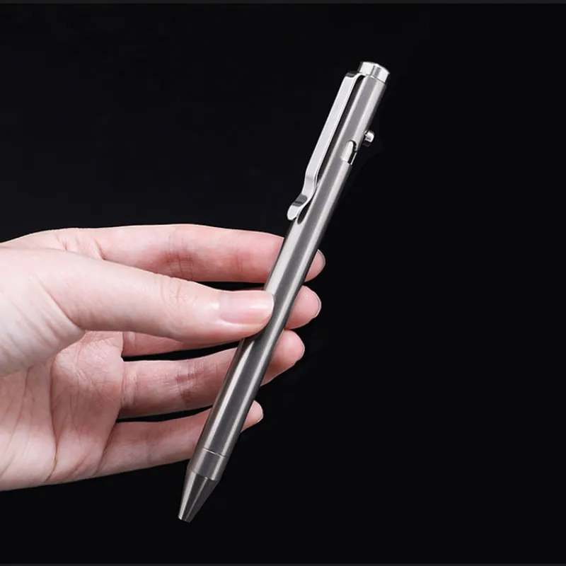 Titanuim Alloy Bolt Action Signature Pen G5 Daily Writing Use Student Pen Portable Outdoor Tools Men Women Gift
Titanuim Alloy Bolt Action Signature Pen G5 Daily Writing Use Student Pen Portable Outdoor Tools Men Women Gift