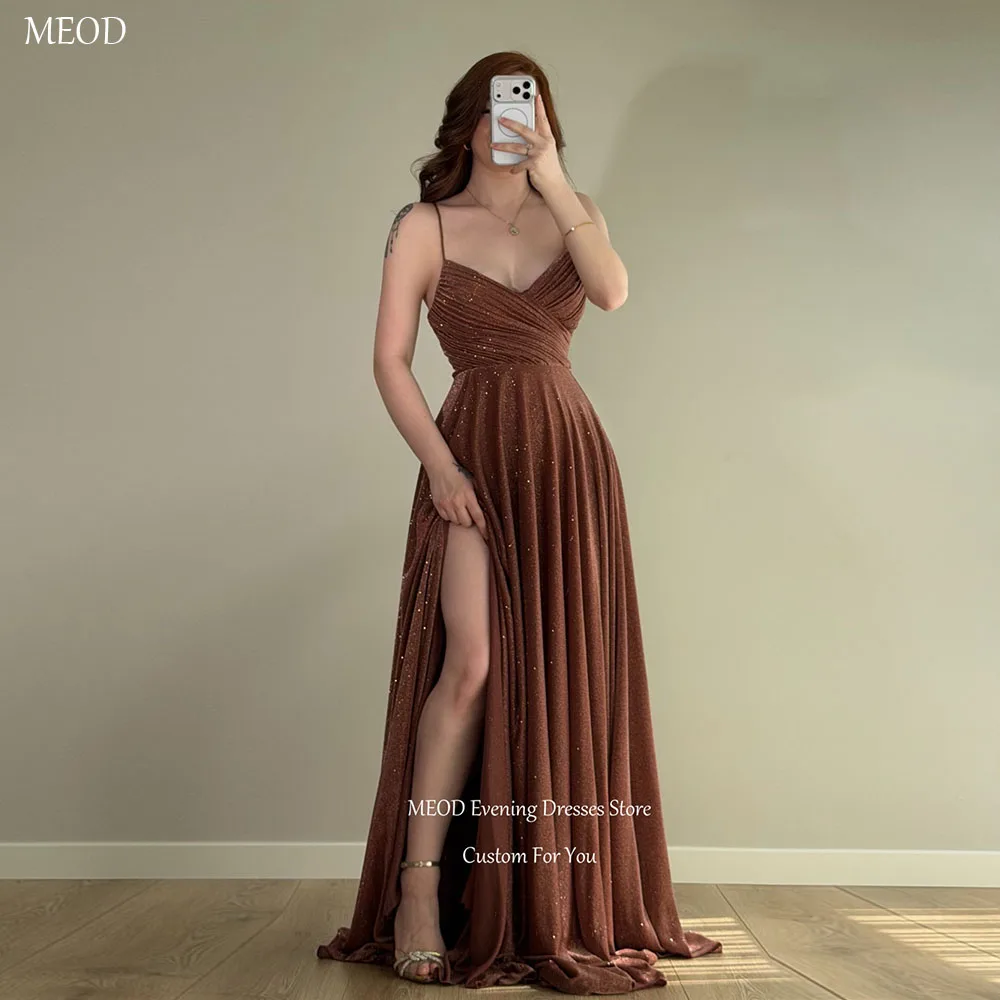 MEOD Vintage Brown A Line Women's Evening Gown Shiny Sweetheart Prom Dresses Backless Spaghetti Strap Party Attire Customized
MEOD Vintage Brown A Line Women's Evening Gown Shiny Sweetheart Prom Dresses Backless Spaghetti Strap Party Attire Customized