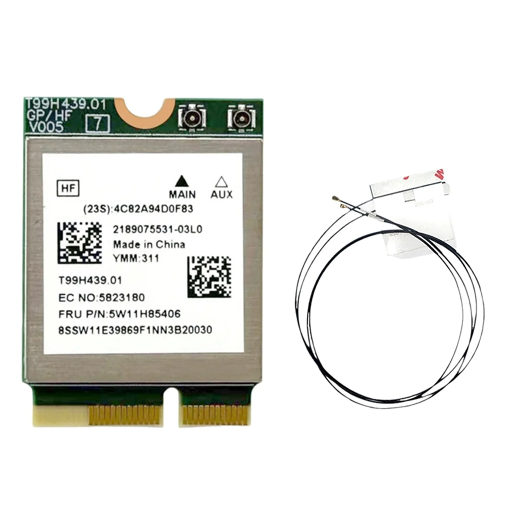 CABE-MT7927 Карта Wi-Fi7 + 2Xantennas 2,4G/5G/6G Трехдиапазонная 8774M MT7927 Беспроводная Wi-Fi-карта BT5.4 Гигабитная беспроводная сетевая карта
CABE-MT7927 Карта Wi-Fi7 + 2Xantennas 2,4G/5G/6G Трехдиапазонная 8774M MT7927 Беспроводная Wi-Fi-карта BT5.4 Гигабитная беспроводная сетевая карта