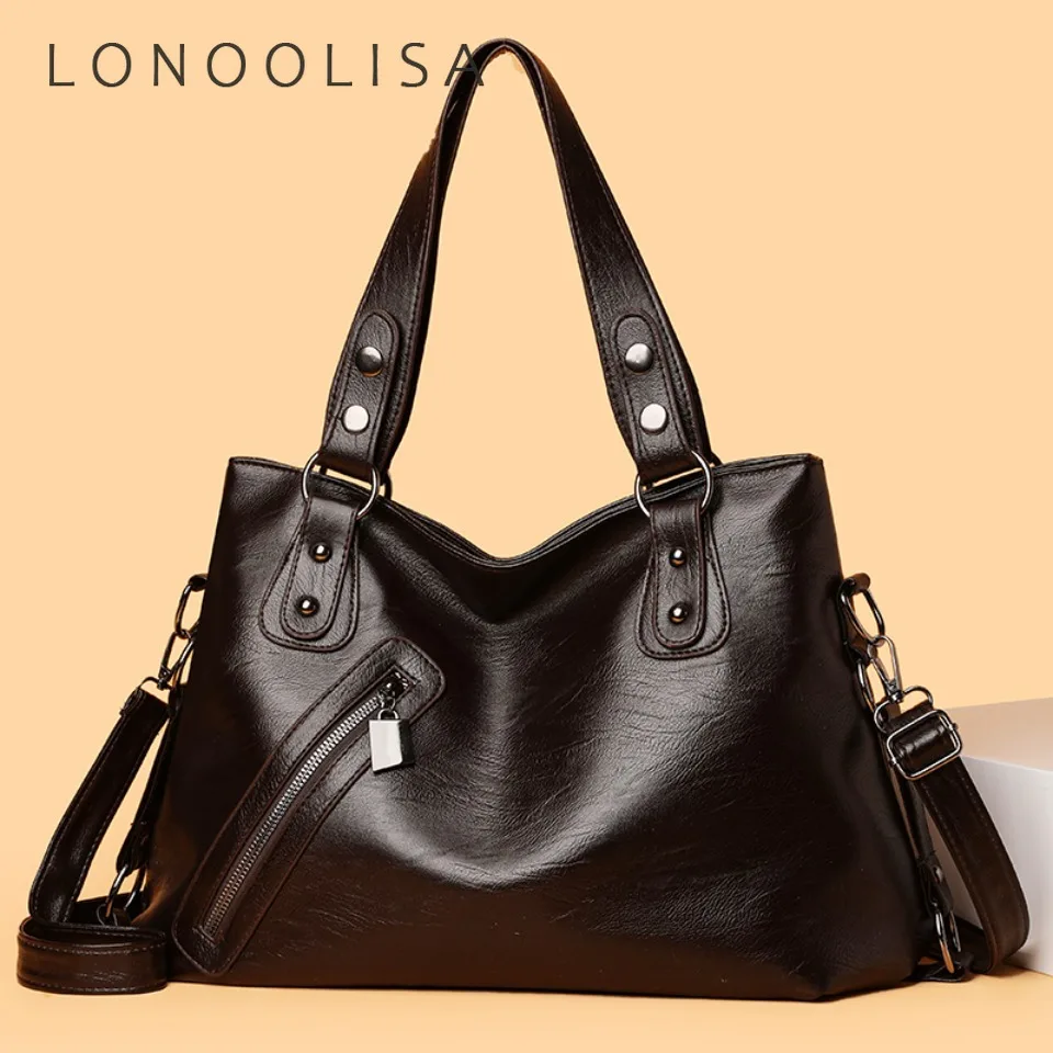 Luxury Retro Shoulder Crossbody Bags for Women Designer Solid Color Tote Bag Large Capacity Soft PU Leather Handbag Commuter Sac
Luxury Retro Shoulder Crossbody Bags for Women Designer Solid Color Tote Bag Large Capacity Soft PU Leather Handbag Commuter Sac