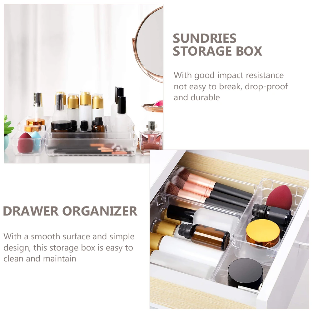 1 Set Household Drawer Storage Trays Impact-Resistant Combined Organizer For Kitchen Cutlery Jewerly Foods
1 Set Household Drawer Storage Trays Impact-Resistant Combined Organizer For Kitchen Cutlery Jewerly Foods