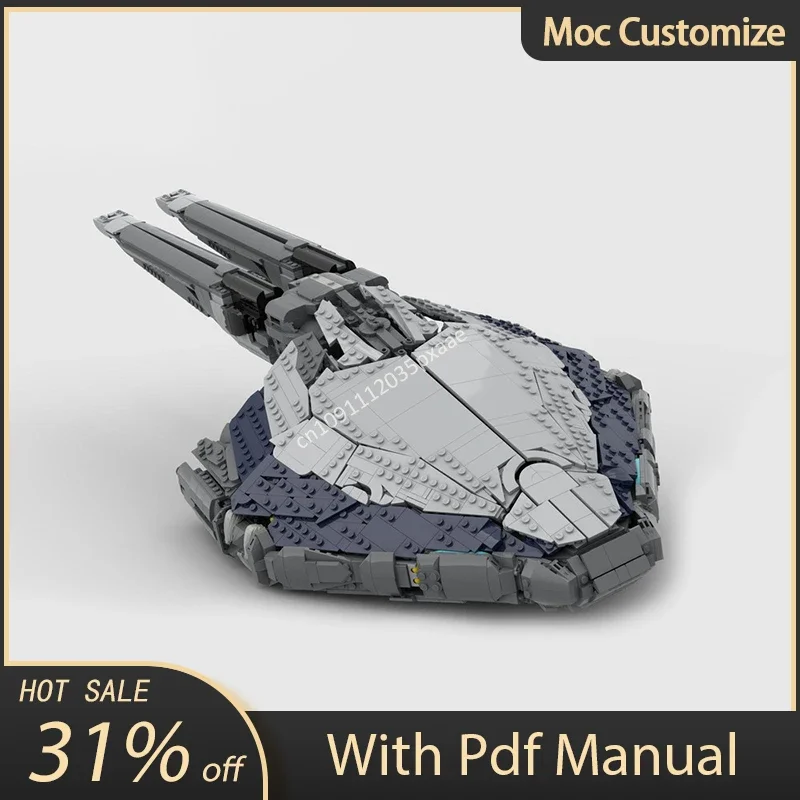 Moc Space Series Warframe-Liset Landing Craft Модель космического корабля Строительные блоки Креативная сборка Кирпичи Игрушка в подарок
Moc Space Series Warframe-Liset Landing Craft Модель космического корабля Строительные блоки Креативная сборка Кирпичи Игрушка в подарок