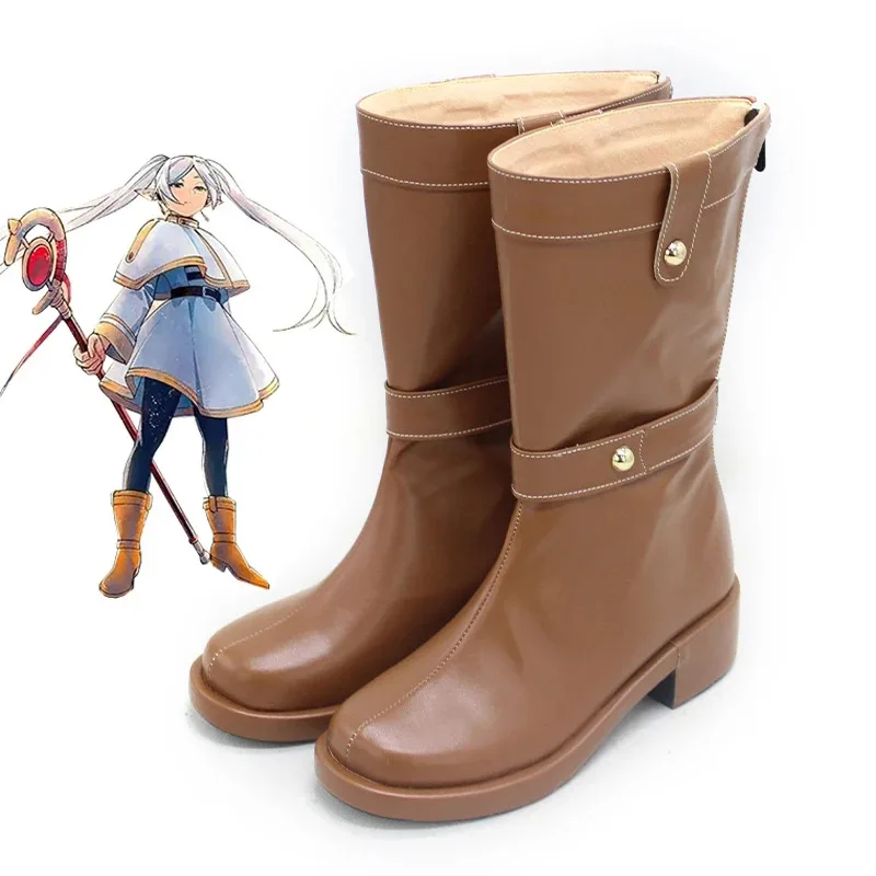 NewSousou no Frieren at the Funeral Elf Mage Wizard Anime Manga Cosplay Brown Shoes Boots Halloween Party Costume Accessory2025
NewSousou no Frieren at the Funeral Elf Mage Wizard Anime Manga Cosplay Brown Shoes Boots Halloween Party Costume Accessory2025