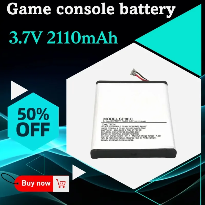 3.7V 2110mAh High-capacity SP86R Rechargeable Battery for Sony PSVITA2000 Game Console
3.7V 2110mAh High-capacity SP86R Rechargeable Battery for Sony PSVITA2000 Game Console
