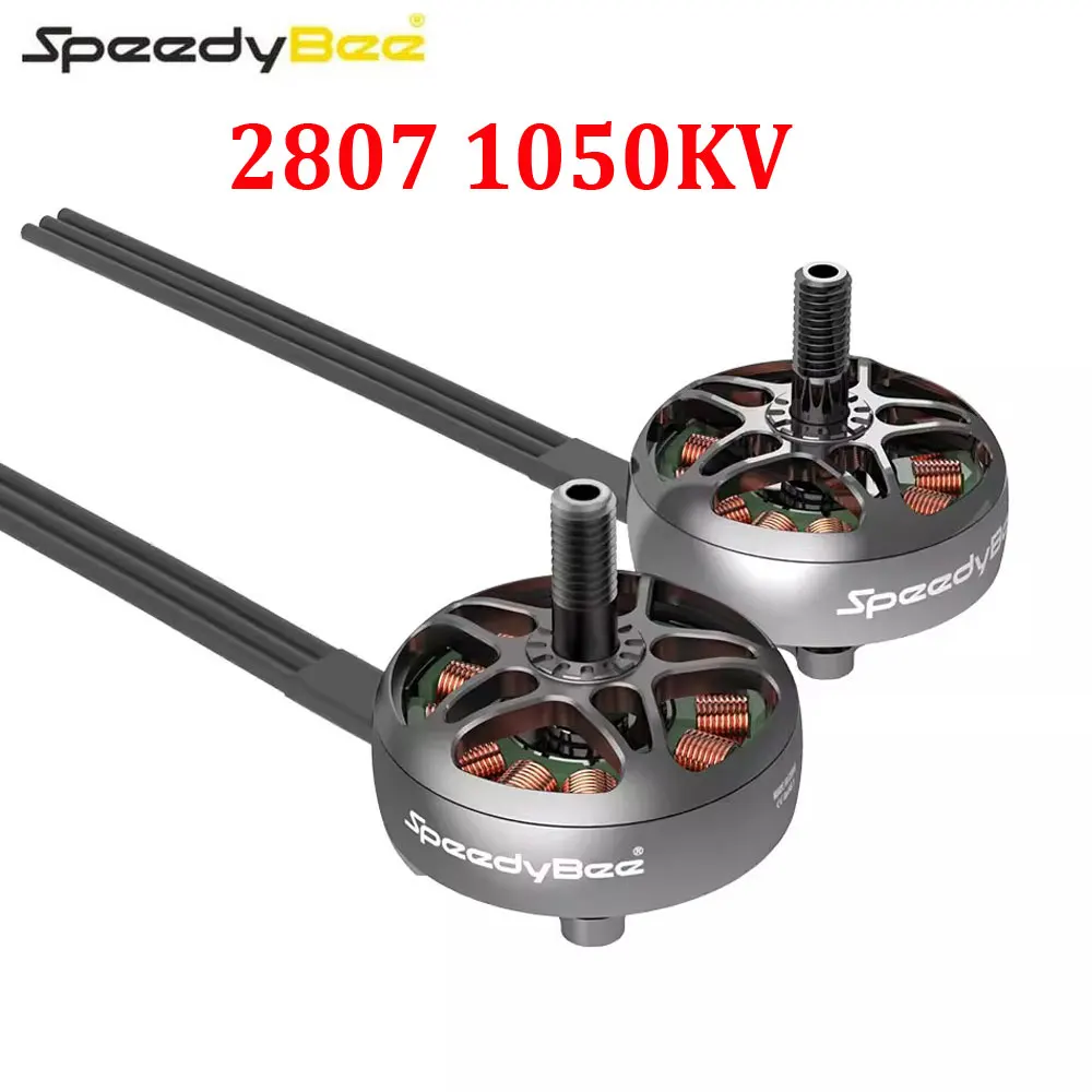 SpeedyBee 2807 Brushless Motor 1050KV 6S LIPO for Mario Fold 8 DC FPV Long Range Drones DIY Parts
SpeedyBee 2807 Brushless Motor 1050KV 6S LIPO for Mario Fold 8 DC FPV Long Range Drones DIY Parts
