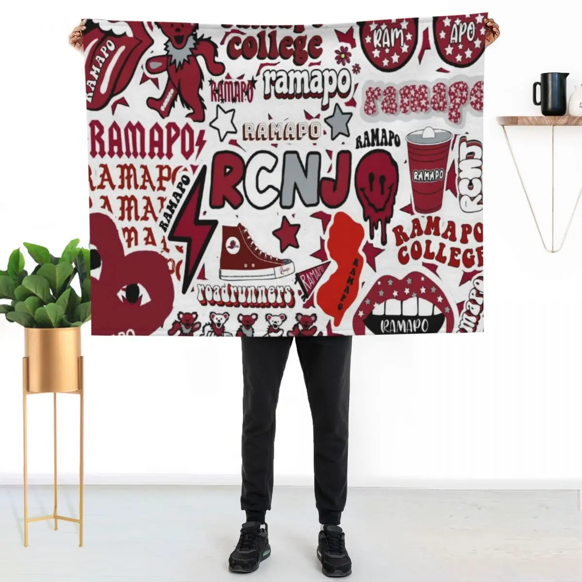 RCNJ Blanket Throw Blanket Easy Care Comfortable Blanket for Couch
RCNJ Blanket Throw Blanket Easy Care Comfortable Blanket for Couch
